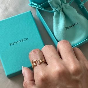 NEW Tiffany & Co Love Ring 5 1/2